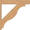Ekena Millwork Funston Block Smooth Outlooker, Western Red Cedar, 7 1/2"W x 42"D x 42"H OUT08X42X42FST05SWR - alternate 2